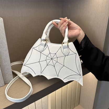 Halloween Spider Web Saddle Bags halloween