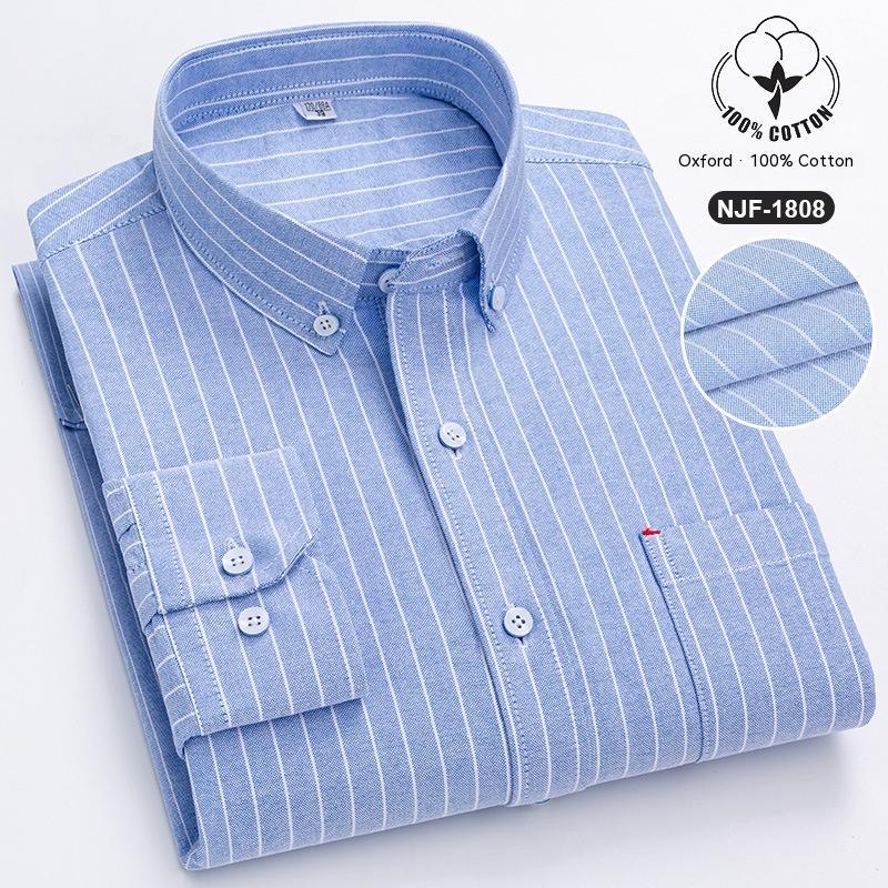 Casual Oxford Men's Full Cotton Shirt apparel & accessories