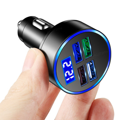 One-to-four Multi-port Car Charger Gadgets