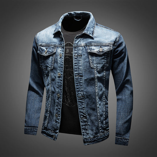 Plus Size Men's Denim Clothes Jacket Coat men's clothing