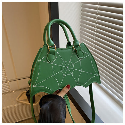 Halloween Spider Web Saddle Bags halloween