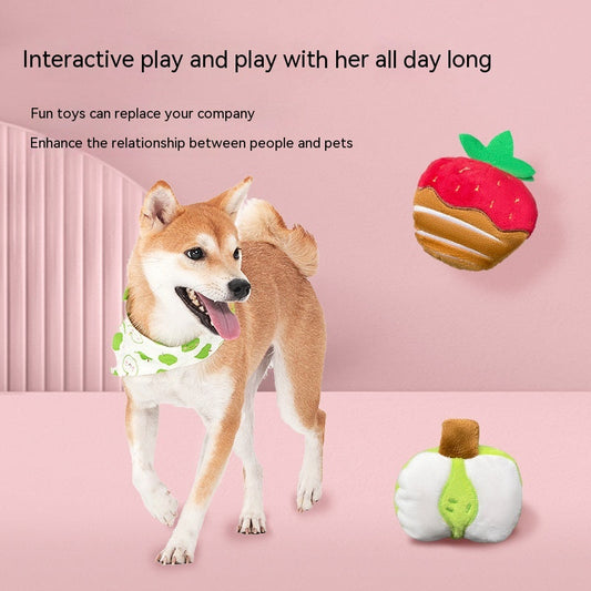 Strawberry Chocolate Dog Toy Pet Products Pet Products