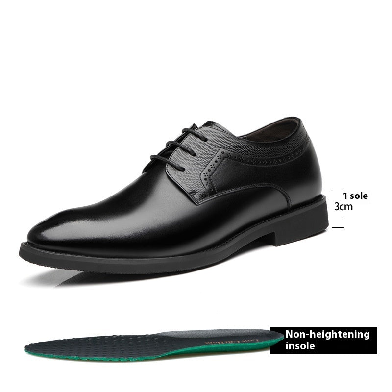 Business Formal Wear Leather Shoes Men's Pointed Casual Shoes Shoes & Bags