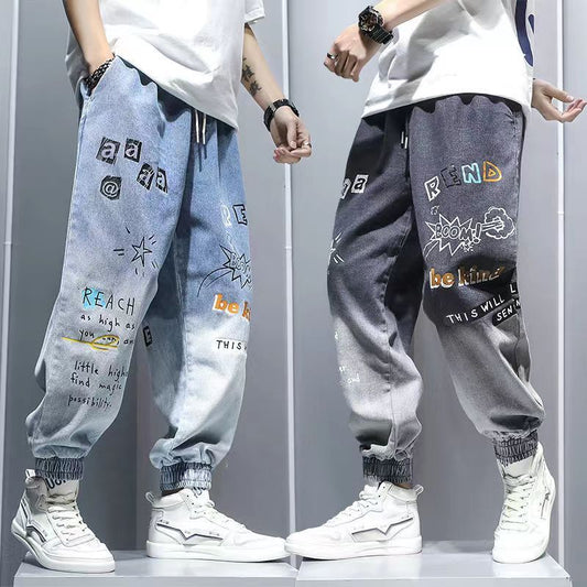 Spring Fashion Tie Dyed Jeans Male apparels & accessories
