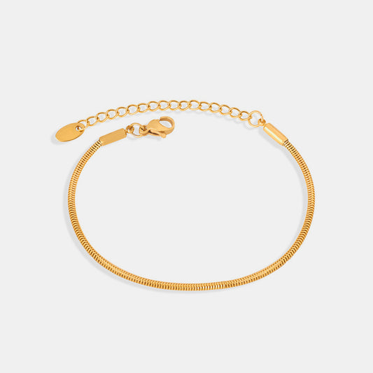 18K Gold-Plated Minimalist Bracelet apparel & accessories