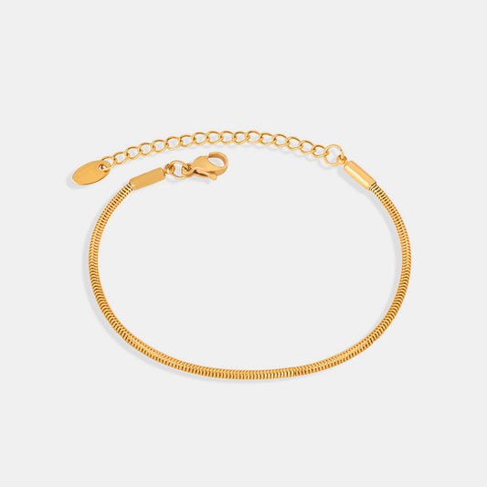 18K Gold-Plated Minimalist Bracelet Jewelry