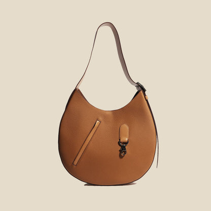 Cowhide Women's One-shoulder Portable Simple Bag apparel & accessories