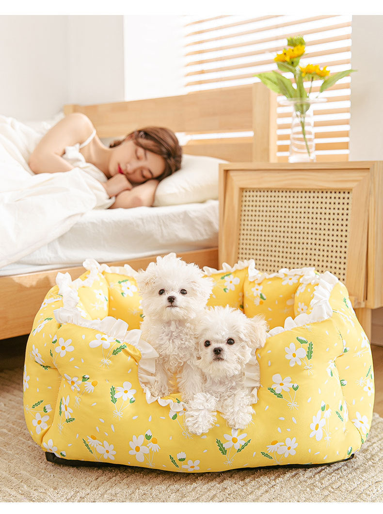 Small Pet Bed Removable And Washable Pet bed