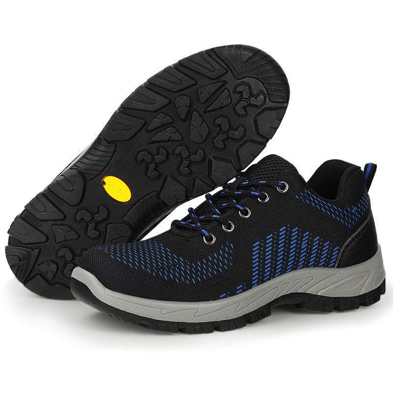 Anti-static, Anti-smashing And Anti-stab Fly Woven Mesh Breathable Safety Shoes Shoes & Bags