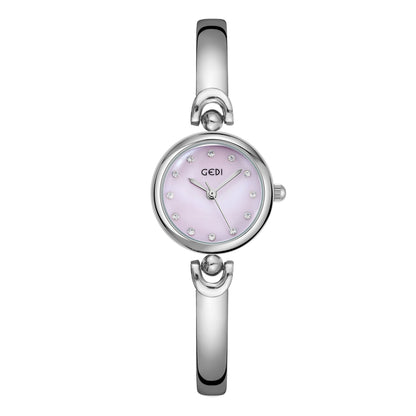 Simple Design Small Exquisite Round Dial Bangle Watch Quartz Watch Jewelry