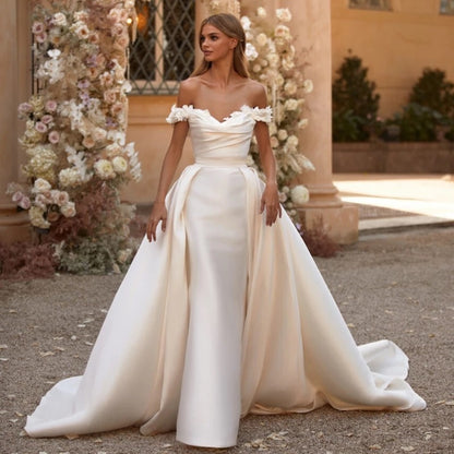 Wedding Dresses Mermaid Bride Dress With Detachable Train apparel & accessories