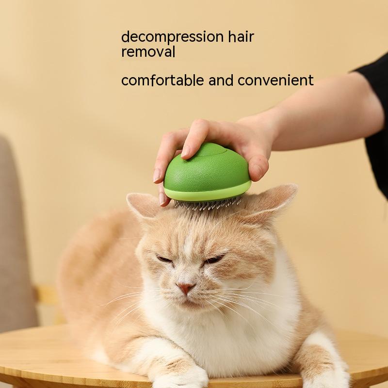 Avocado Shaped Dog Cat Grooming Tool Pet 0