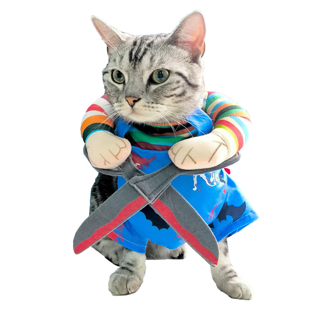 Pet Halloween Costume Cat Funny Outfit halloween