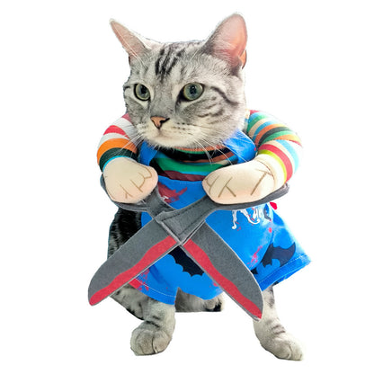 Pet Halloween Costume Cat Funny Outfit halloween