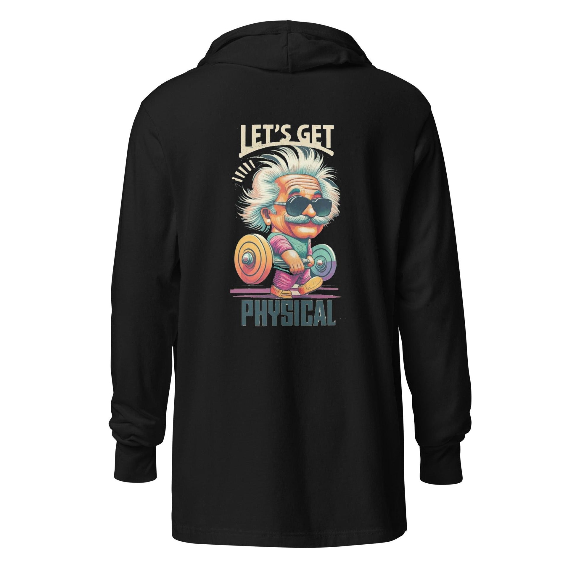 Einstein-Hooded long-sleeve tee T-Shirts & hoodies