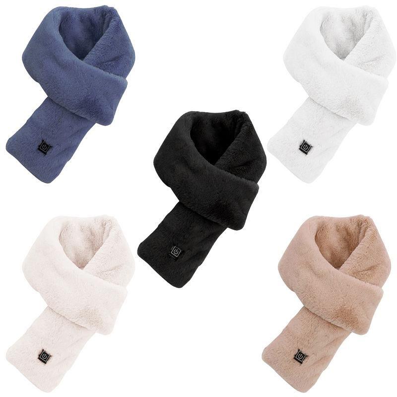 Electric Scarf USB Rechargeable Rabbit Hair scarves, Shawls & Hats