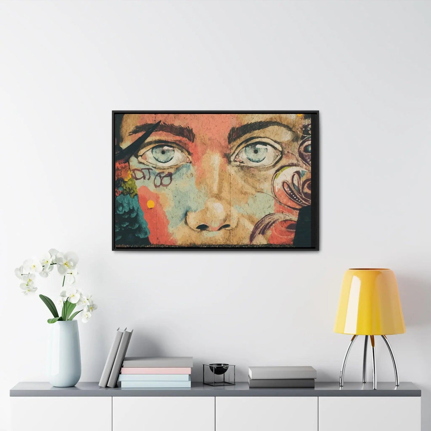 artwork adorning Canvas