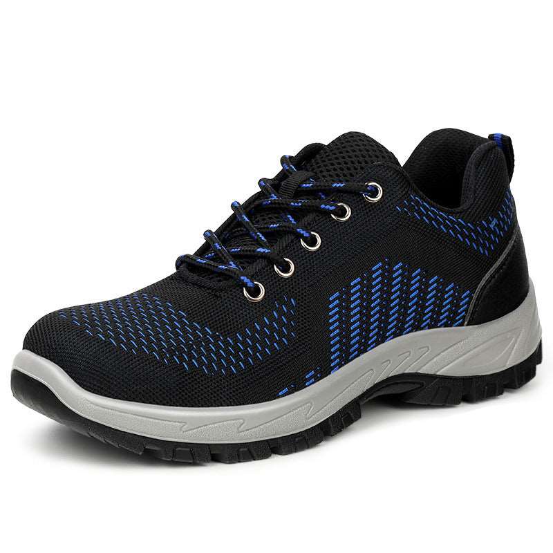 Anti-static, Anti-smashing And Anti-stab Fly Woven Mesh Breathable Safety Shoes Shoes & Bags