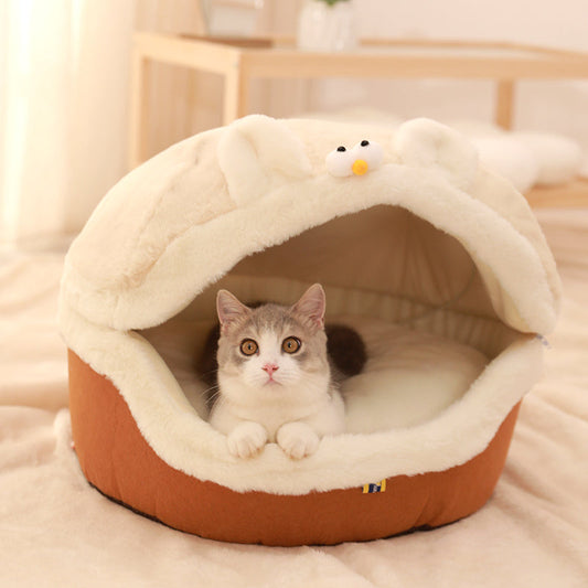 Winter Warm Cat Comfortable Bed Pet bed