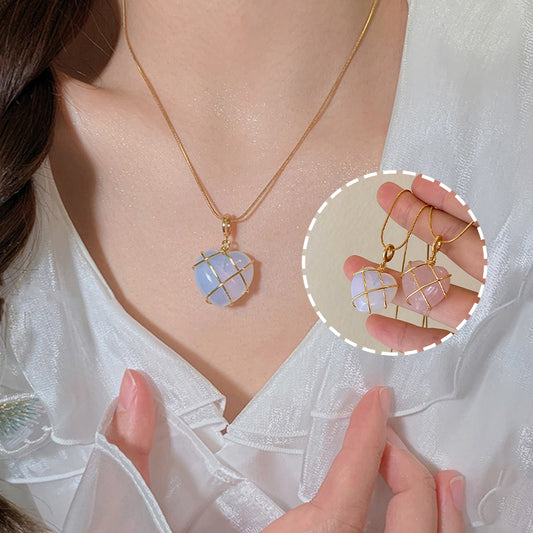 Fashion Moonstone Necklace For Cartoon Princess Love Girl Necklace Novelty Jewelry Jewelry