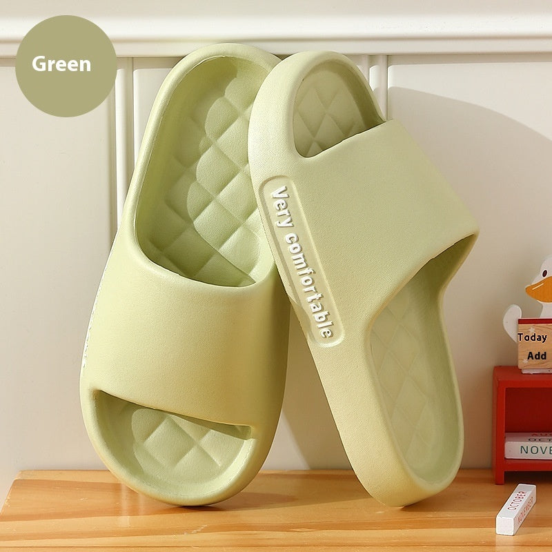 Summer Rhombus Slipper Indoor Shoes & Bags