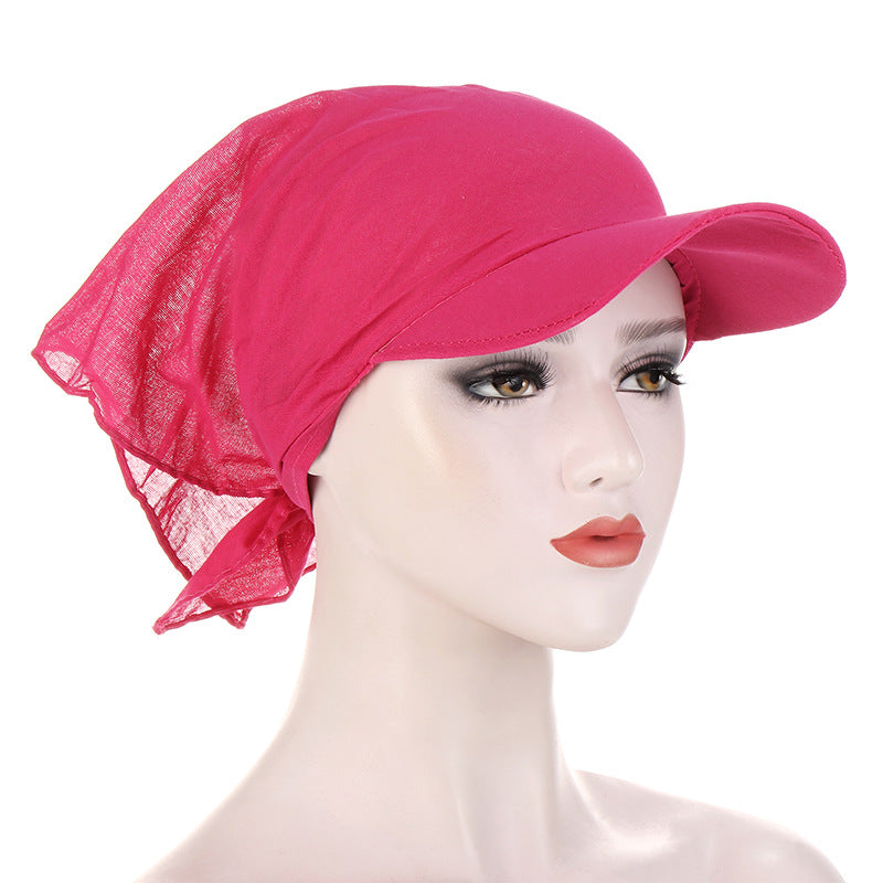 Classic Multicolor Cashew Flower Solid Color Square Scarf Hat apparel & accessories