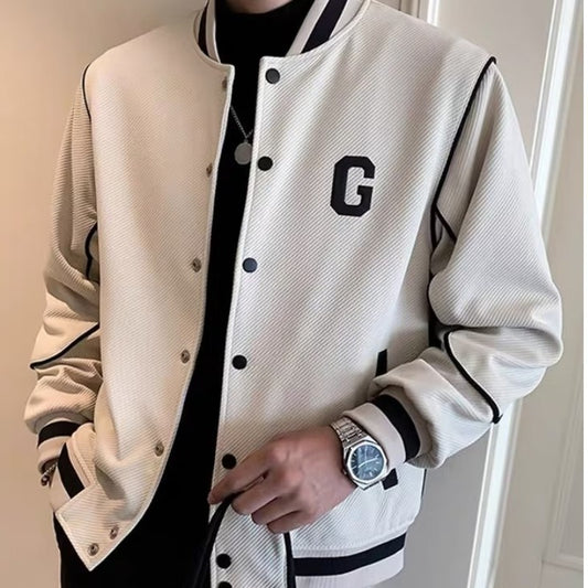 Men's Baseball Uniforms Sports Cargo Coat men's clothing