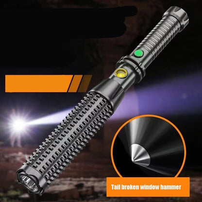 Defensive Broken Window LED Torchl Light Tactical Flashlight Rechargeable Lamp Gadgets