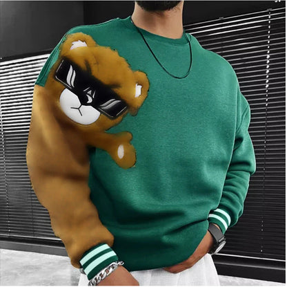 Men's Sweater Digital Printed men's clothing