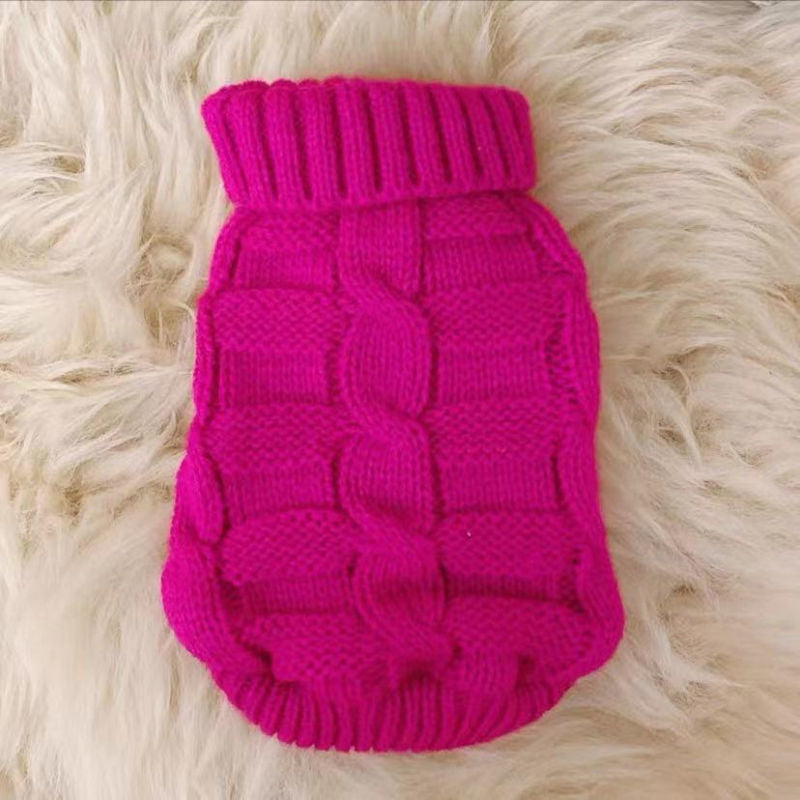 Cat Clothes Autumn Winter Knitted Sweater pet cloths