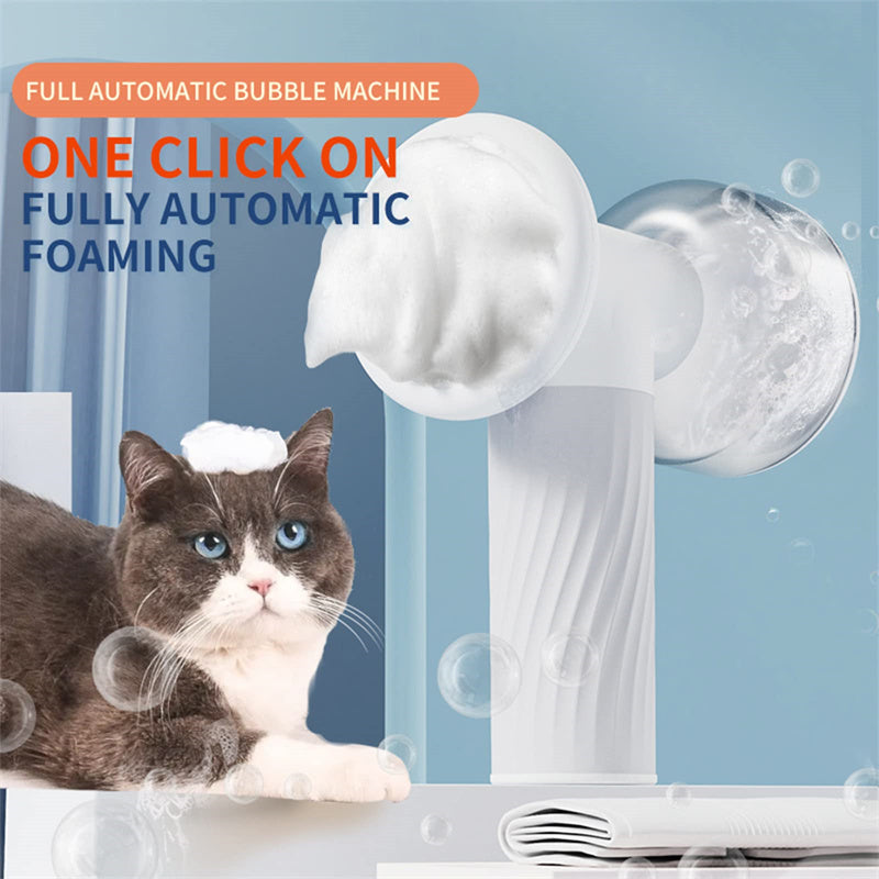 Dog Cat Bath Brush Automatic Foaming Pet brush