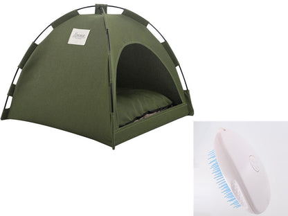 A Cat Tent Cooling bed Pet bed