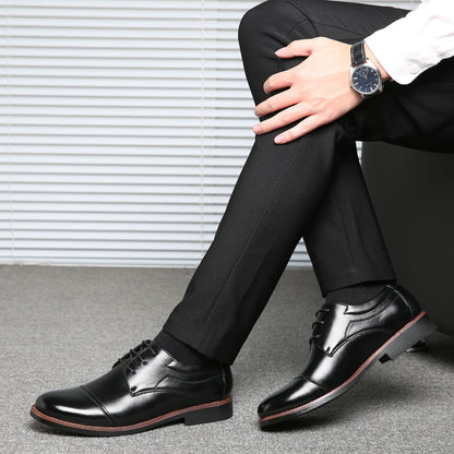 Men's Leather Shoes Plus Size Business Shoes & Bags