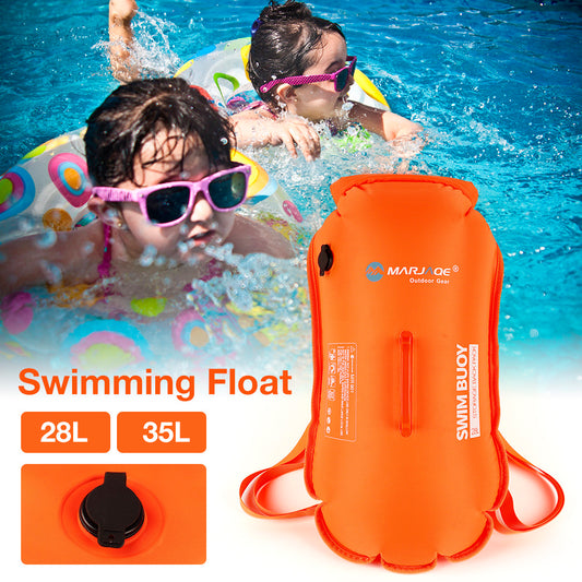 Double Airbag Swimming Buoy Floating Mark Detachable Shoulder Waterproof Backpack fitness & sports