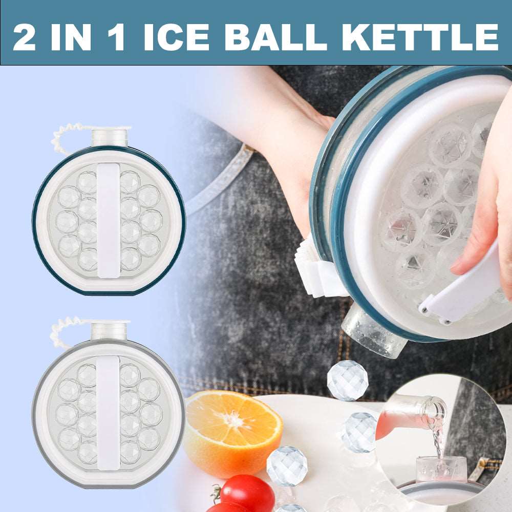 2 In 1 Portable Creative Ice Ball Maker Kitchen Gadgets 0