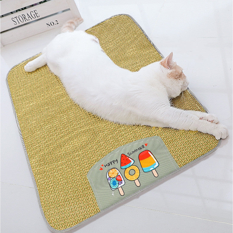 Pet Mat Ice Cool Grass Mat Dog's Nest  Pet Products Pet Products