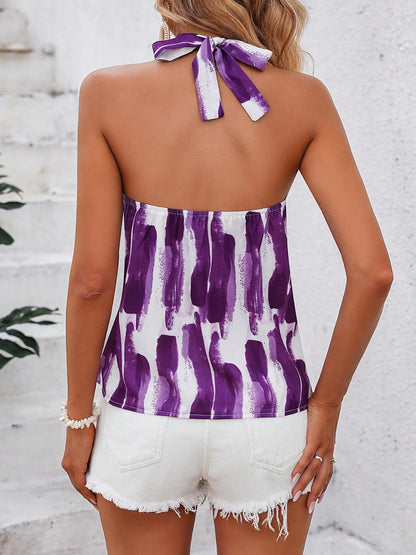 Printed Halter Neck Cami apparel & accessories