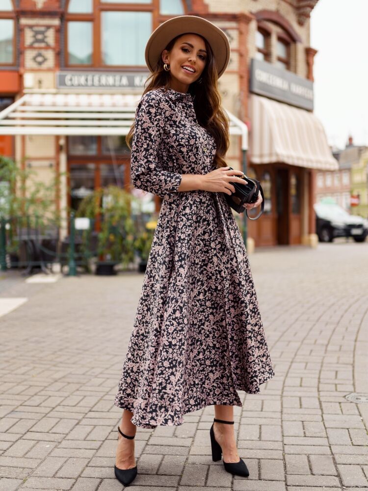 Women's Printed Shirt Dress Long Skirt apparel & accessories