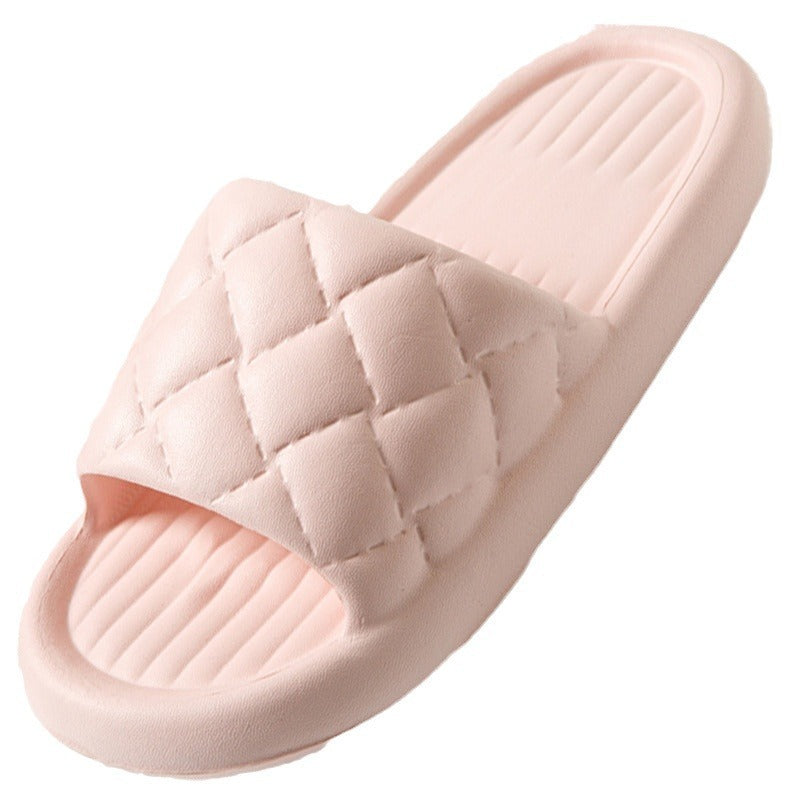 Rhombus  Bathroom Slipper Lightweight Shoes & Bags