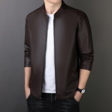 PU Leather Coat Men's Leather Jacket apparels & accessories