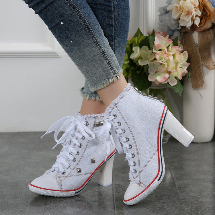 Denim Casual Shoes Canvas Fashion apparel & accessories