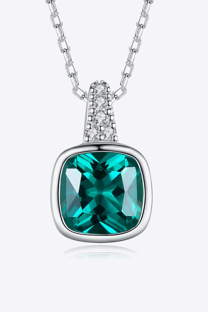 Zircon Pendant 925 Sterling Silver Necklace apparel & accessories