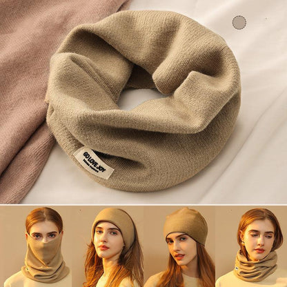 Face Mask Winter Faux Cashmere Scarf scarves, Shawls & Hats