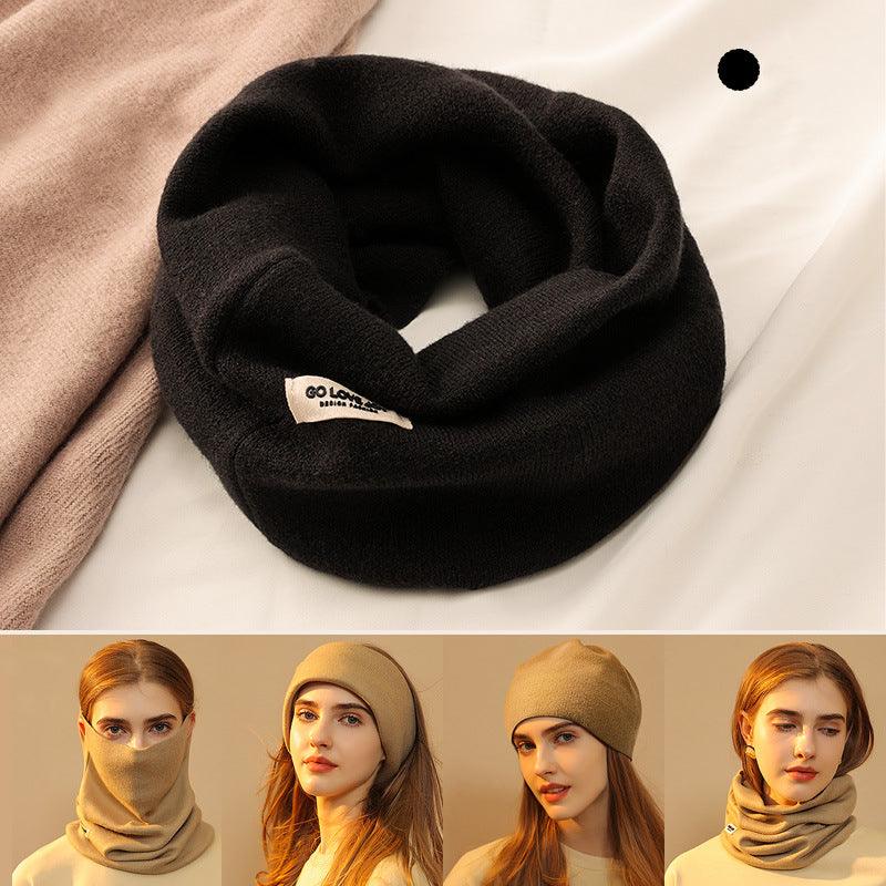 Face Mask Winter Faux Cashmere Scarf scarves, Shawls & Hats