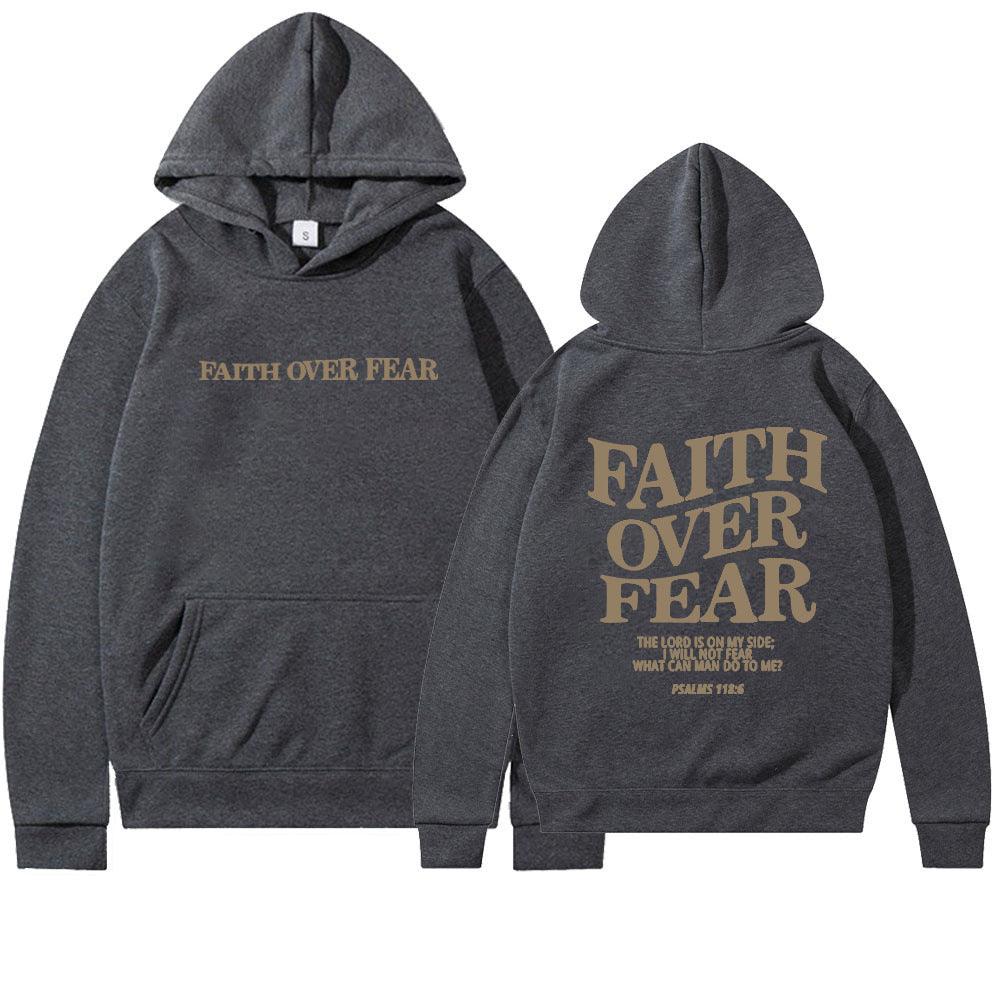 Faith Over Fear Men's And Women's Hoodies Sweater T-Shirts & hoodies
