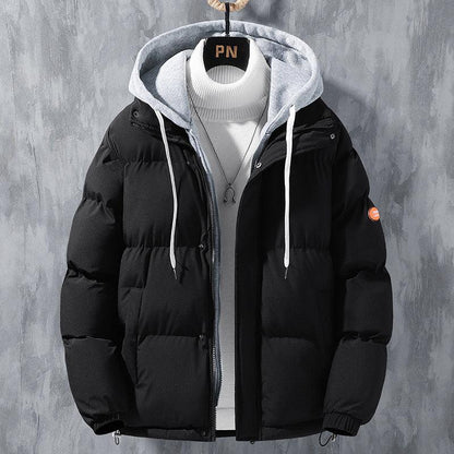 Fashion Hooded Jacket Men Winter Windproof Winter clothes for men