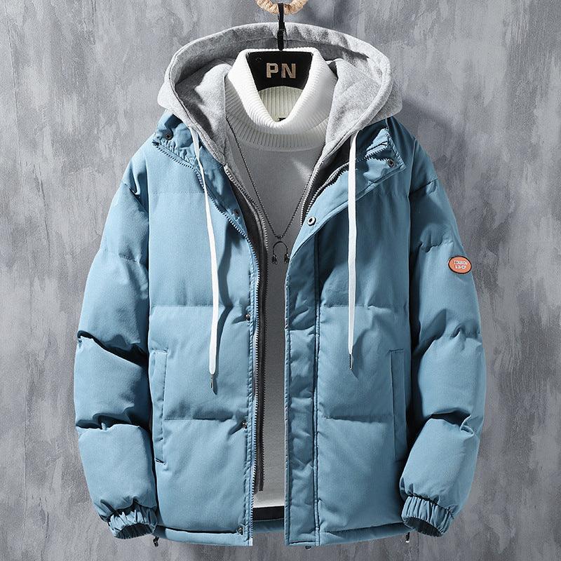 Fashion Hooded Jacket Men Winter Windproof Winter clothes for men