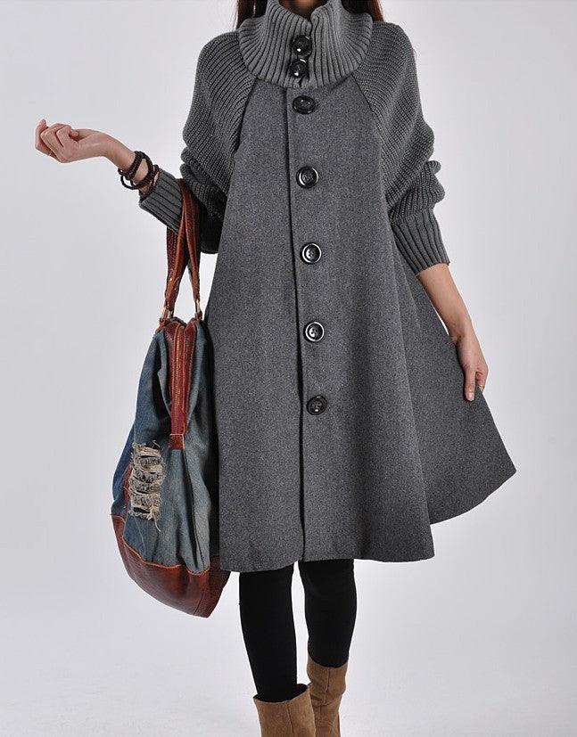 Fashion Mid-length Trench Coat For Women winter clothes for women