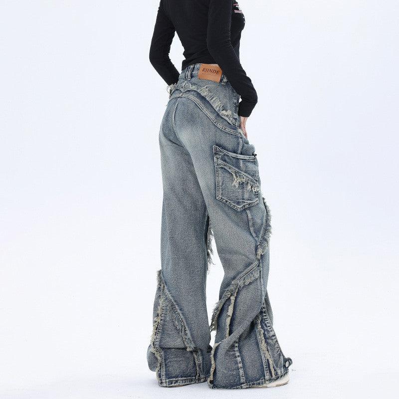 Fashion Work Clothes Denim Trousers Bottom wear