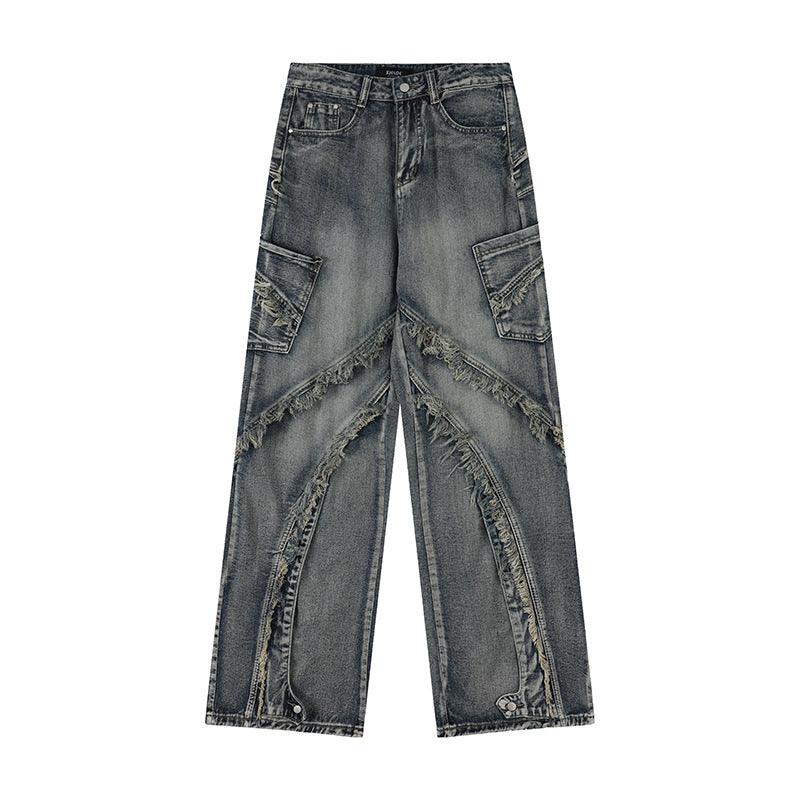 Work Clothes Denim Trousers Bottom wear